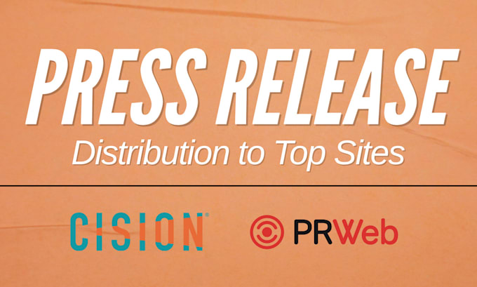 write and distribute a press release to top news sites