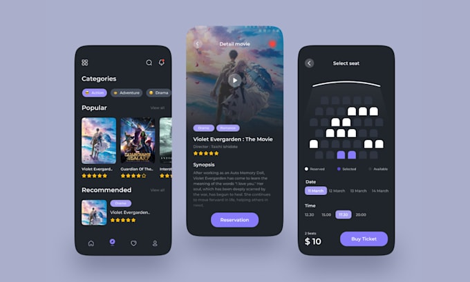 design clean and minimal UI for your app in figma