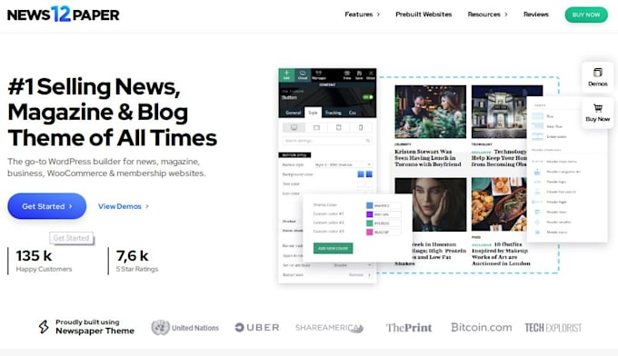Install newspaper 12 theme with activation and customization work by ...