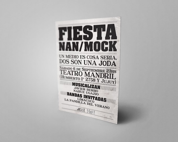 design a flyer, poster or business card