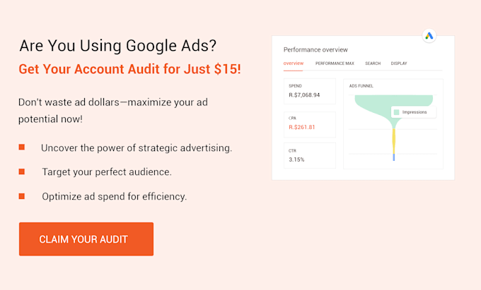 audit your google ads adwords campaign