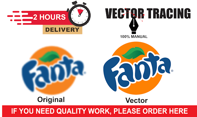 vectorize logo, vector tracing, redraw, convert image to vector