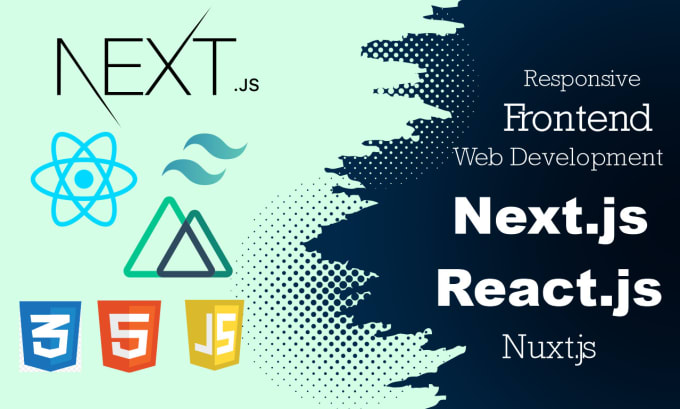 Do responsive web development using reactjs, nextjs and tailwindcss by ...