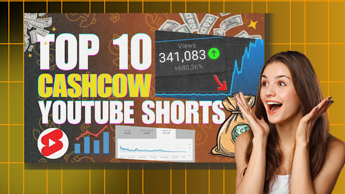 create top 10 cash cow faceless youtube shorts and long videos