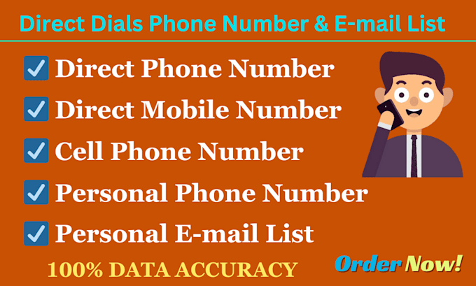 do b2b lead generation, direct phone number, data enrichment, and email