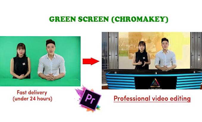 remove green screen, rotoscoping and chroma key