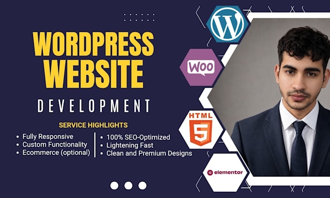 design a premium wordpress website for your company