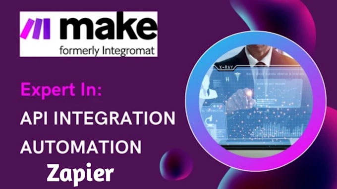 automate your workflow using make interomate, API, zapier