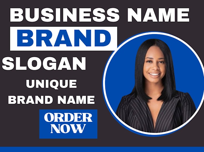 Create catchy business name ideas, brand name, product name, tagline