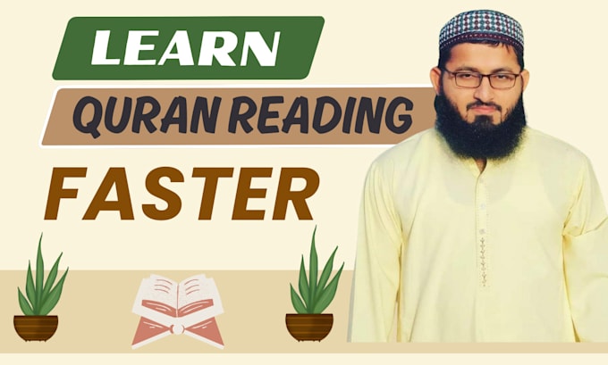 help you to learn quran or be your quran tutor