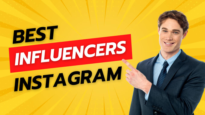Find best instagram influencers and research for your brand by Taaha ...