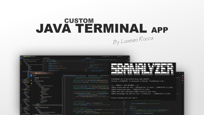 Write you a java terminal application by Lorenzorocca | Fiverr