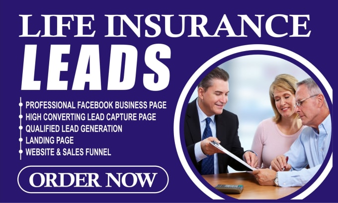 generate life insurance leads, insurance website, insurance funnel