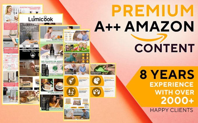 create premium amazon a plus enhanced brand content