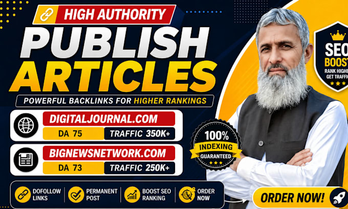 publish news article on high da guest post backlink, seo guest posting service