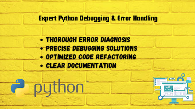 Do python debugging or error handling by Ed_wes | Fiverr