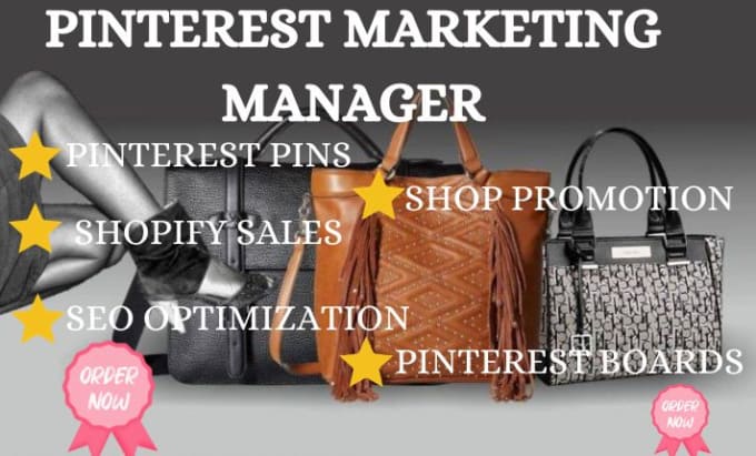 I will manage pinterest account with SEO optimized pins and boards