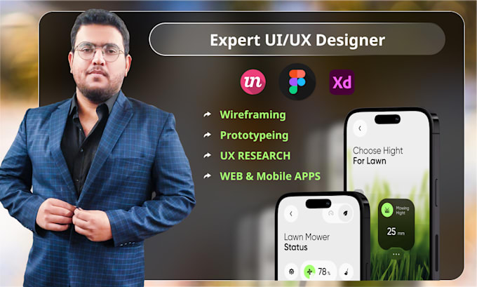 Provide professional ui ux design services for you by Aimalafzal | Fiverr
