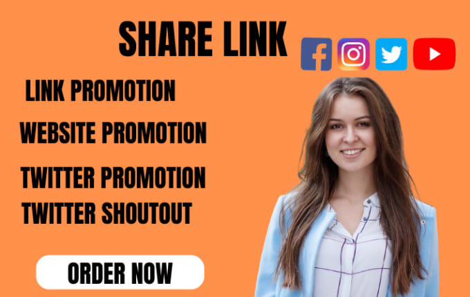 I will boost twitter shoutout promotion share link, website promotion USA UK 100m