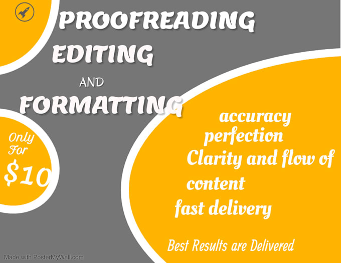 edit, proofread and improve your writings in english