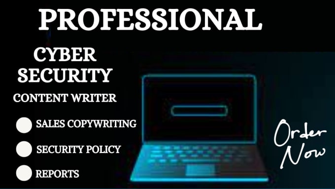 I will be your cybersecurity content writer and consultant