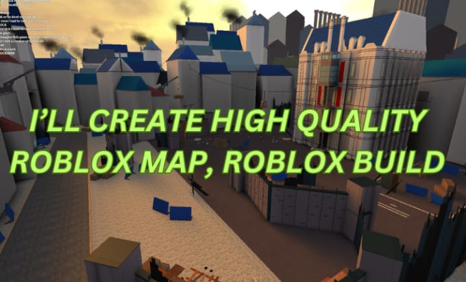 Build stunning roblox game maps, roblox builder using roblox studio by ...