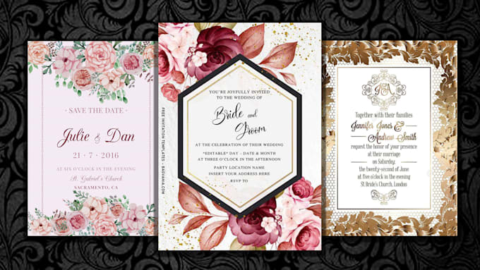 do invitations for your upcoming parties