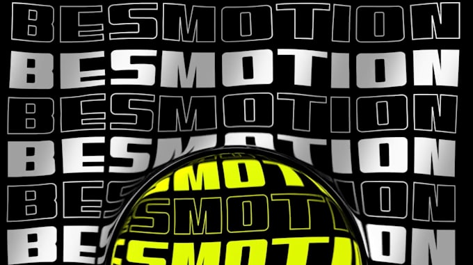 create custom animated logo and various motion graphics