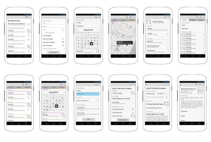 Create Wireframe For Your Ios And Android Apps By Digizmarketing Fiverr