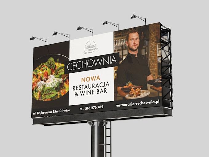 do flyer, rollup, billboard design to print