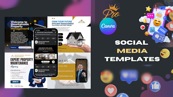 Create social media templates and any design with canva pro by ...