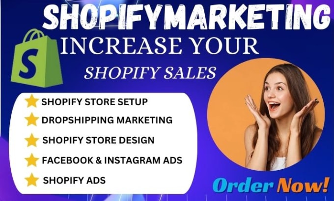 I will promote amazon shopify store, shopify dropshipping marketing, store shoutout