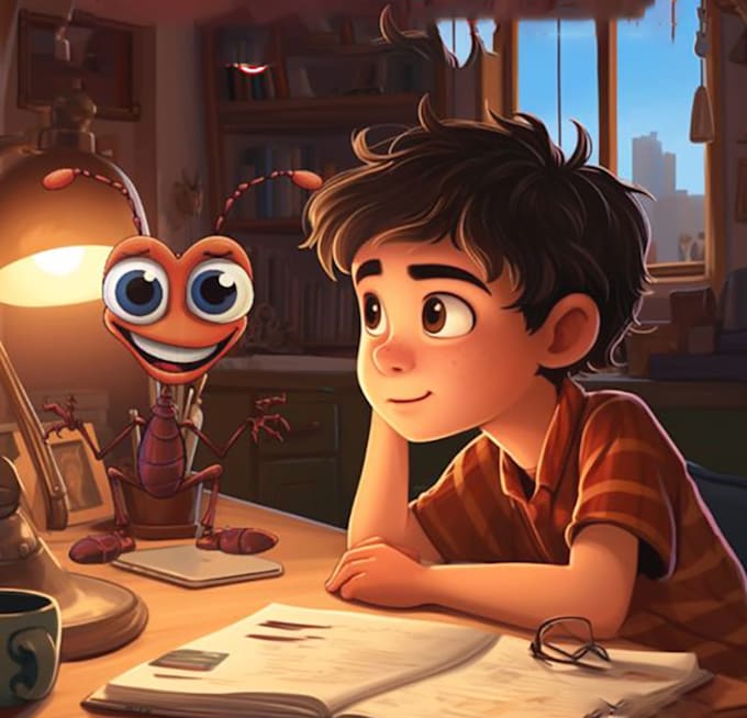 Illustrate children story book illustration children story book