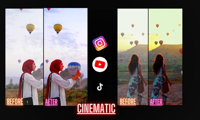 edit vlogs and travel videos cinematically for youtube, instagram, tiktok