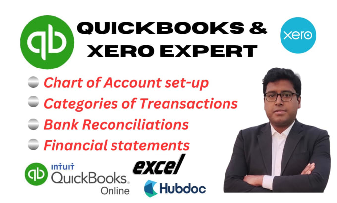 I will do accounting and bookkeeping in quickbooks online and xero