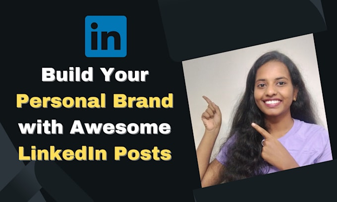 Write professional linkedin posts that showcase your personal brand by ...