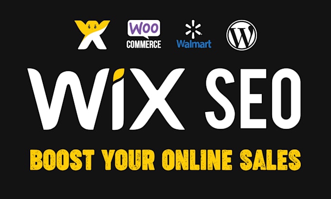 wix SEO service and product listing for wix, shopify, etsy, and boost your sales