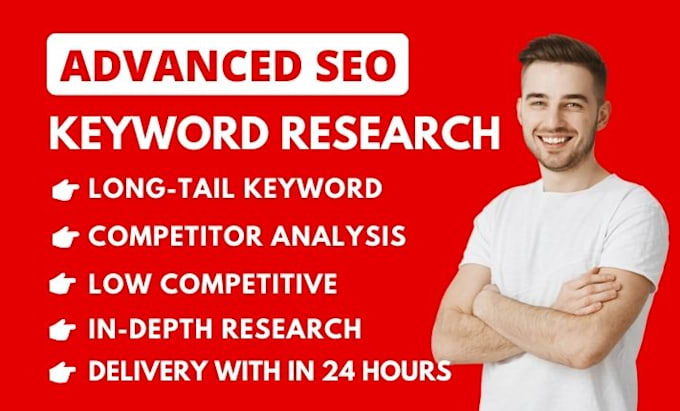 do advanced SEO keyword research and competitor analysis