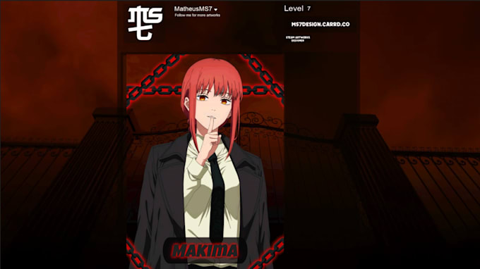 make a steam custom artwork of your choice