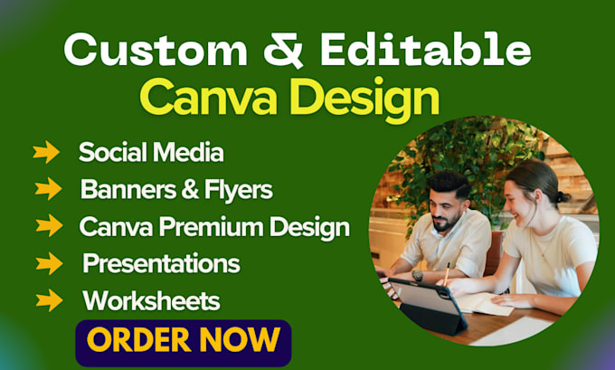 create instagram,facebook,linkedin post template using canva