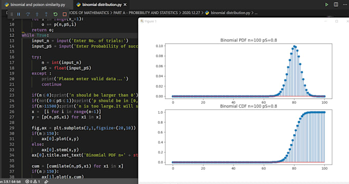 Numpy matplotlib projects assignments really fast by Mohomad_quola | Fiverr