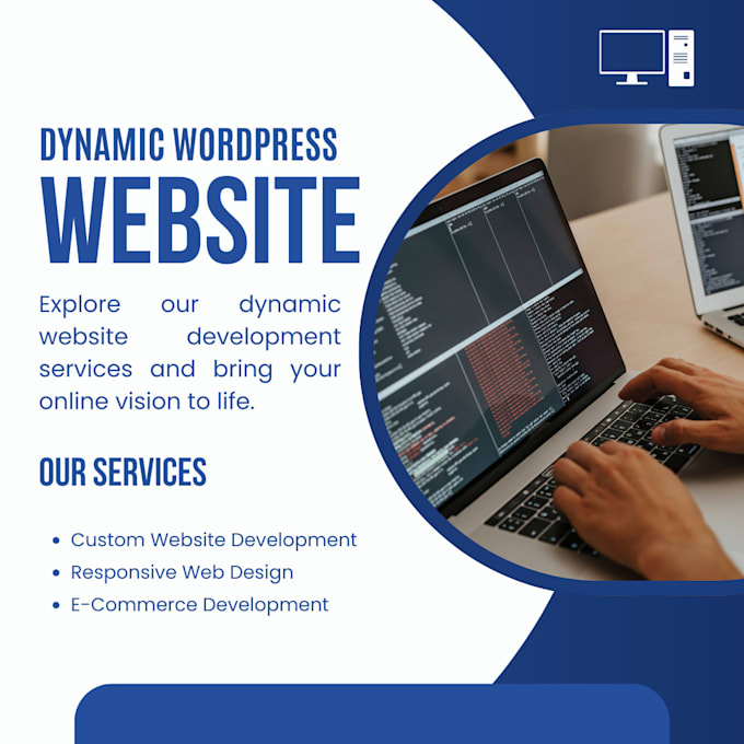 make dynamic wordpress website and landing page