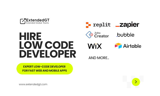 help build your web application using low code solutions
