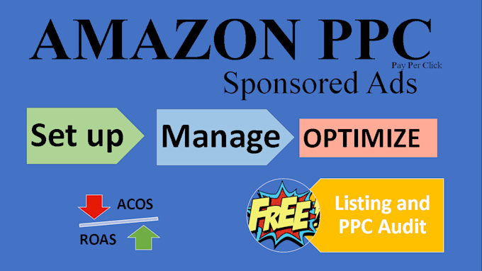 create manage and optimize amazon PPC campaigns amazon ads