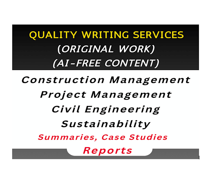 do civil engineering and construction management research and reports