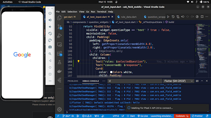 Code up your android app in flutter very fast by G1lcode | Fiverr