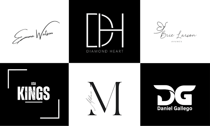 Design handwritten, signature, scripted, cursive logo by Tayyab_tariq7 ...