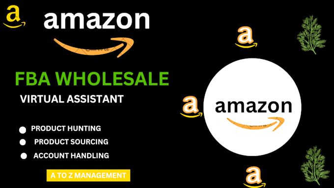 be your amazon wholesale virtual assistant, amazon fba wholesale VA USA