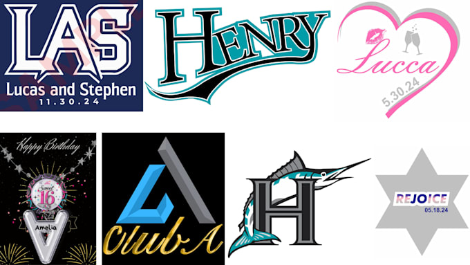 design bat or bar mitzvah logo