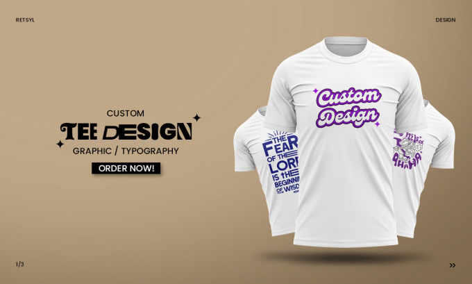 Create a unique and trendy t shirt design by John_lyster | Fiverr